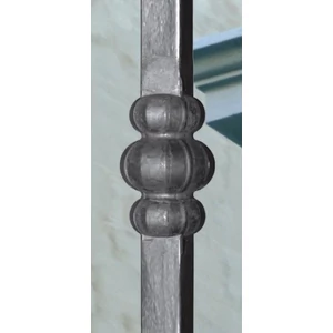 accessoire de ferronnerie, barreau en fer forgé