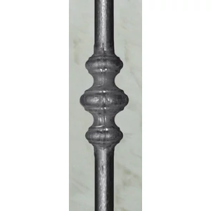 accessoire de ferronnerie, barreau en fer forgé