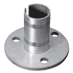 Platine murale, inox (AISI 304), différentes dimensions