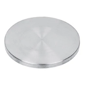 Platine ronde, inox (AISI 304), différentes dimensions