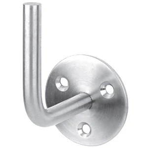 Support de main courante avec filetage intérieur M6, inox (AISI 304)