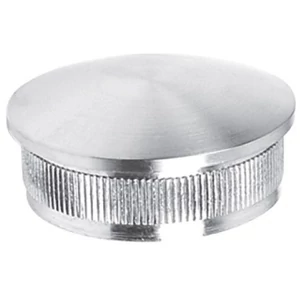 Embout bombé pour tube rond, inox (AISI 316), différentes dimensions