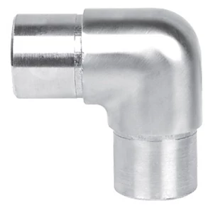 Raccord à 90°, inox (AISI 304), différentes dimensions