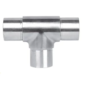Raccord en T, inox (AISI 304), différentes dimensions