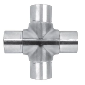 Raccord en Croix 90°, inox (AISI 304), différentes dimensions
