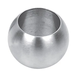 Boule pleine avec trou borgne (embout pour tube rond, AISI 304), différentes dimensions