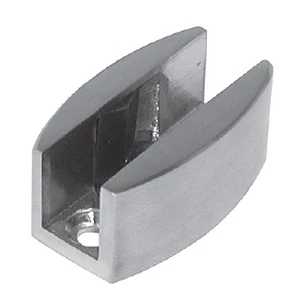 Guide au sol pour verre, inox (AISI 304)