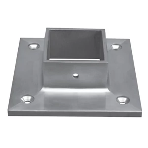 Platine murale, inox (AISI 304)