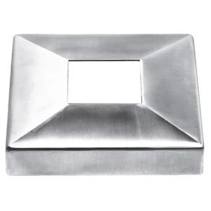 Rosace de couverture pour platine murale 30.002S.04S, inox (AISI 304)