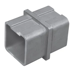 Raccord pour tube carré, inox (AISI 304)
