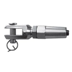Embout de fourche pour câble inox (AISI 316), différentes dimensions
