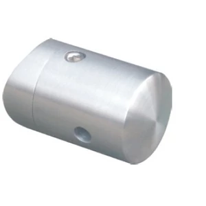 Support de câble avec filetage intérieur à droite, pour tube rond, inox (AISI 316), différentes dimensions