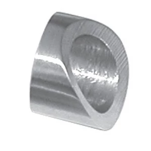 Anneau pour support de câble, à utiliser avec tube rond, inox (AISI 316), différentes dimensions