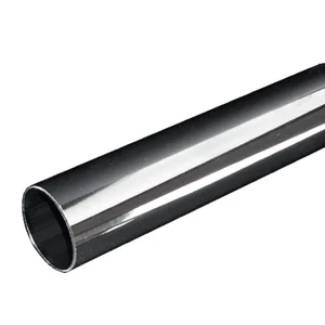Tube rond inox (AISI 316), poli miroir, différentes dimensions