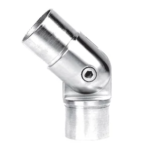 Raccord orientable, inox (AISI 316), poli miroir