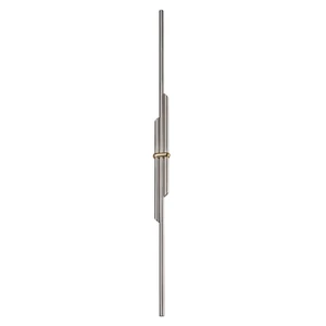 Barreau inox (AISI 304) avec collier en laiton, différentes épaisseurs de matériau