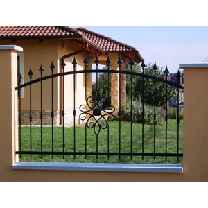 décoration en fer forgé, rosace en fer forgé