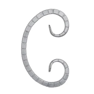 accessoire de ferronnerie, volute en fer forgé
