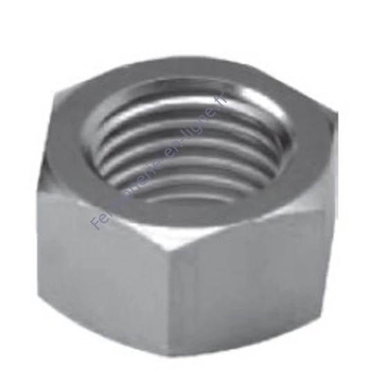Écrou avec filetage à droite, inox (AISI 316), différentes dimensions