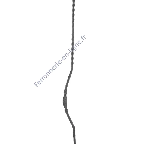 accessoire de ferronnerie, barreau en fer forgé