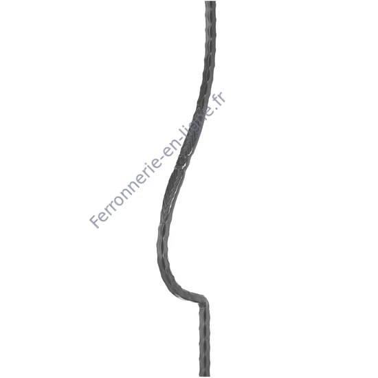 accessoire de ferronnerie, barreau en fer forgé