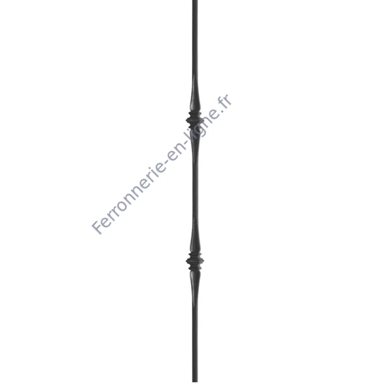 accessoire de ferronnerie, barreau en fer forgé