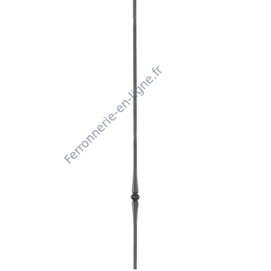 accessoire de ferronnerie, barreau en fer forgé
