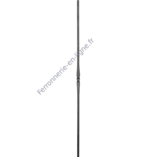 accessoire de ferronnerie, barreau en fer forgé