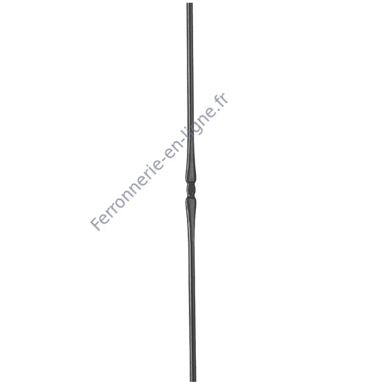accessoire de ferronnerie, barreau en fer forgé