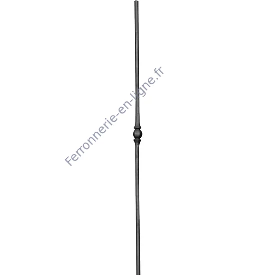 accessoire de ferronnerie, barreau en fer forgé