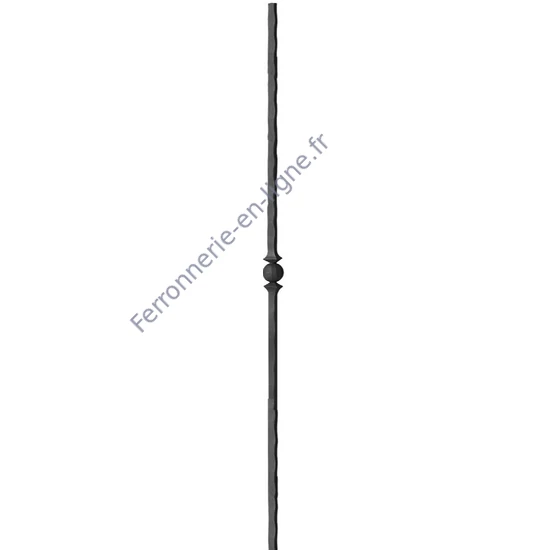 accessoire de ferronnerie, barreau en fer forgé