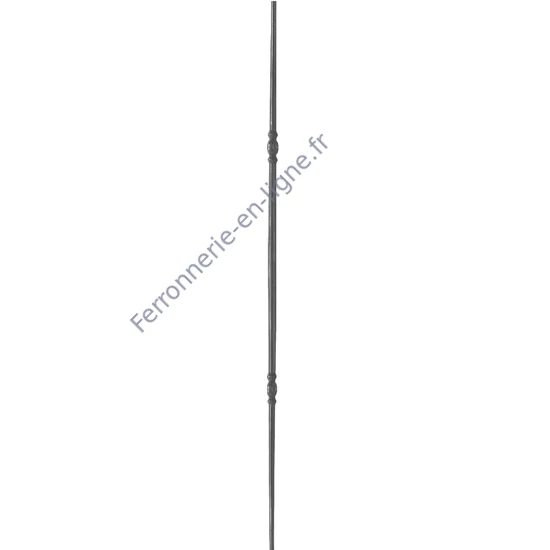 accessoire de ferronnerie, barreau en fer forgé