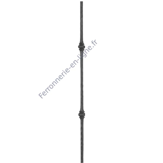 accessoire de ferronnerie, barreau en fer forgé