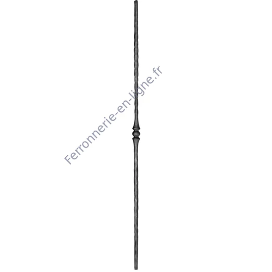 accessoire de ferronnerie, barreau en fer forgé
