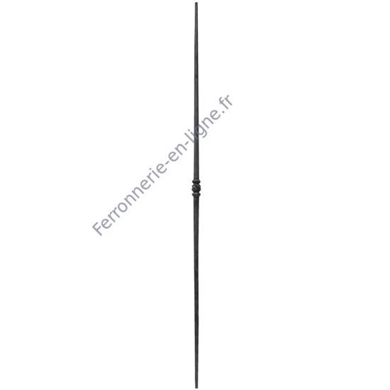 accessoire de ferronnerie, barreau en fer forgé