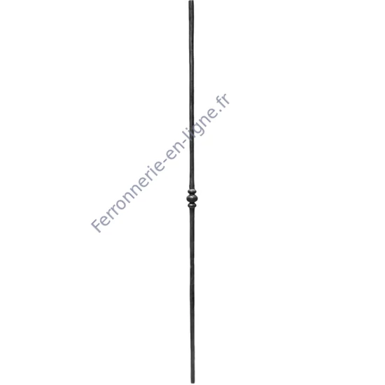 accessoire de ferronnerie, barreau en fer forgé
