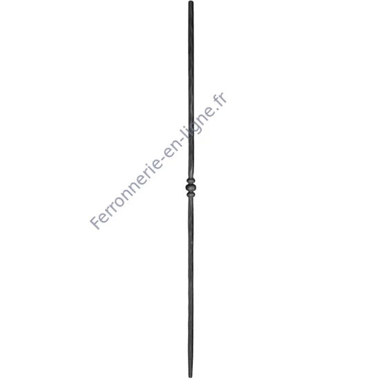 accessoire de ferronnerie, barreau en fer forgé
