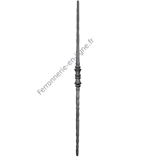 accessoire de ferronnerie, barreau en fer forgé