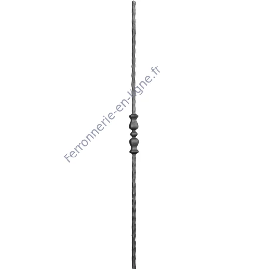 accessoire de ferronnerie, barreau en fer forgé
