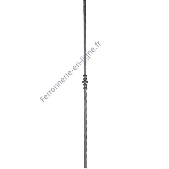 accessoire de ferronnerie, barreau en fer forgé