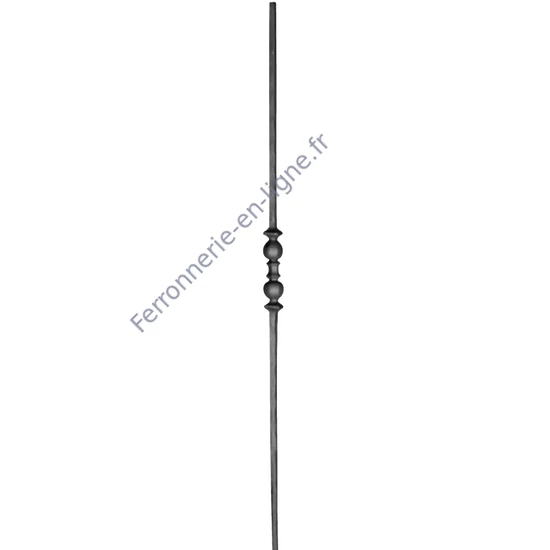 accessoire de ferronnerie, barreau en fer forgé