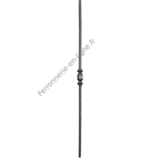 accessoire de ferronnerie, barreau en fer forgé