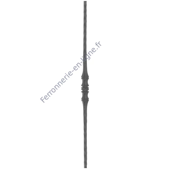 accessoire de ferronnerie, barreau en fer forgé