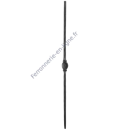 accessoire de ferronnerie, barreau en fer forgé
