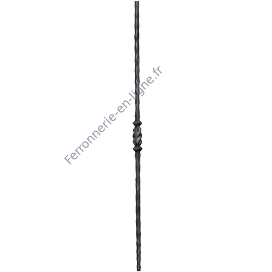 accessoire de ferronnerie, barreau en fer forgé