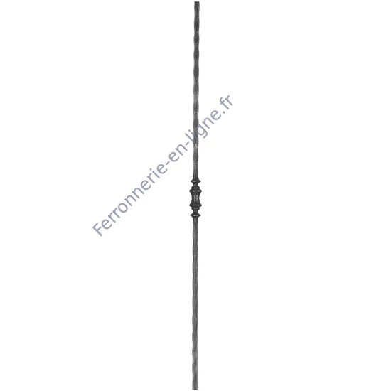 accessoire de ferronnerie, barreau en fer forgé