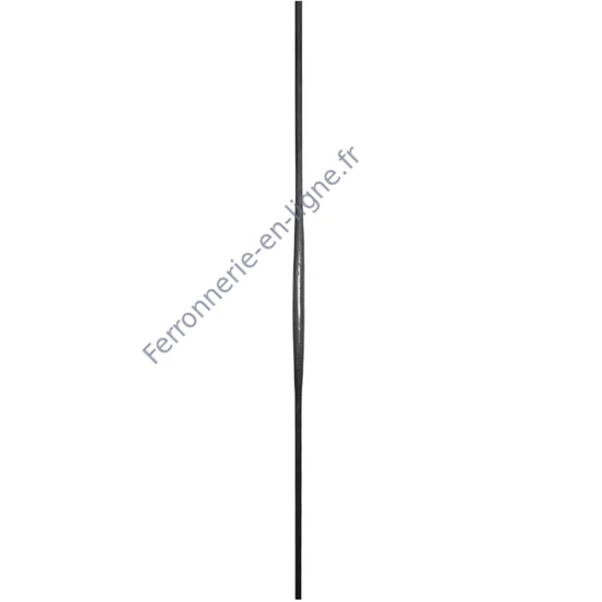 accessoire de ferronnerie, barreau en fer forgé