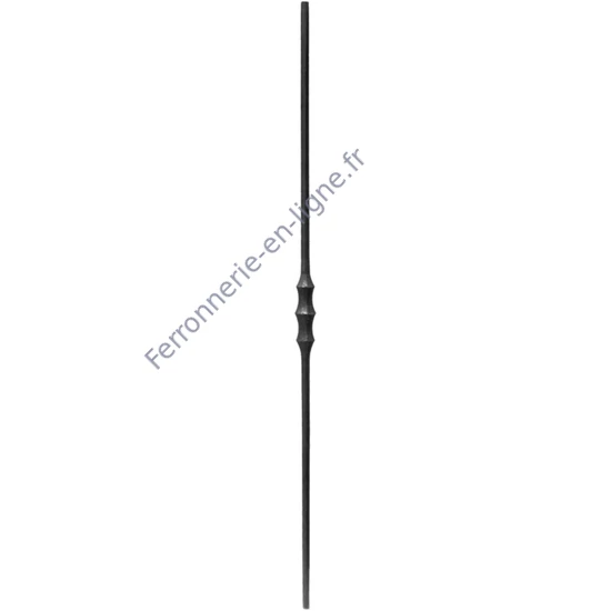 accessoire de ferronnerie, barreau en fer forgé