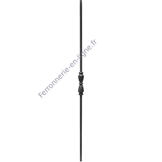 accessoire de ferronnerie, barreau en fer forgé