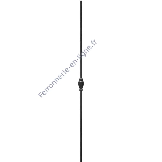 accessoire de ferronnerie, barreau en fer forgé